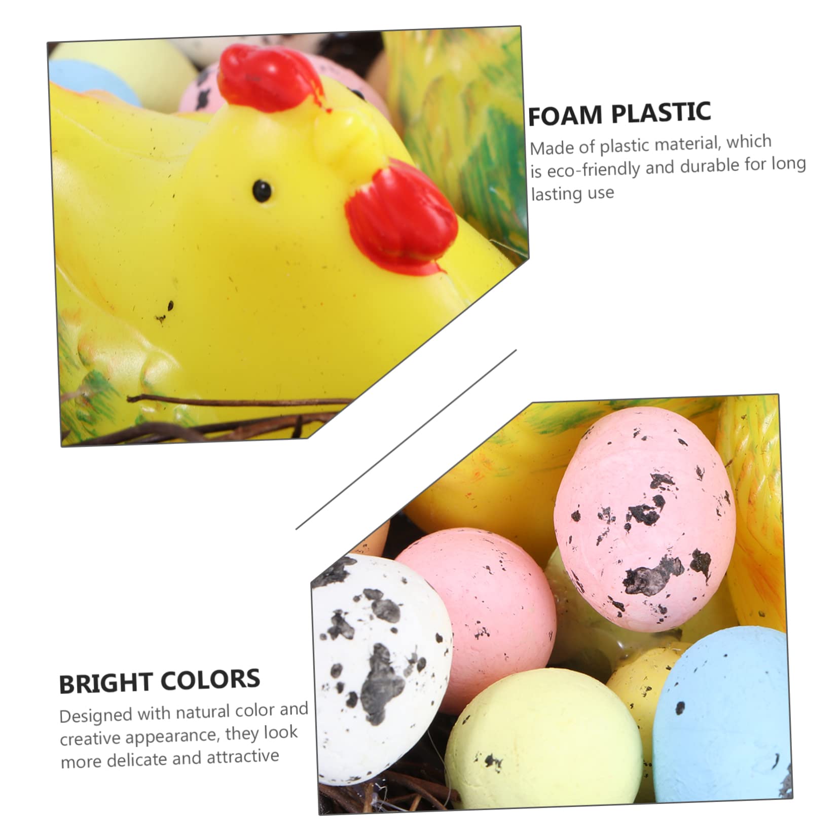 Amazon.co.jp: WOFASHPURET イースターの鳥の巣 エッグ